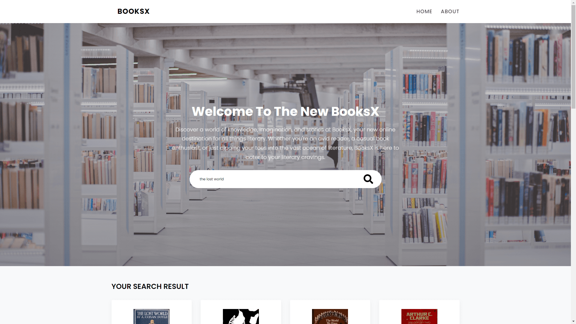 BooksX - Your Literary Haven